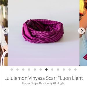 Lululemon scarf - LIKE NEW